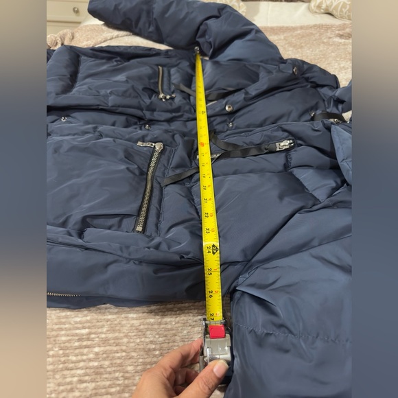 Orolay Navy Jacket with Sherpa Lining - Picture 5 of 13